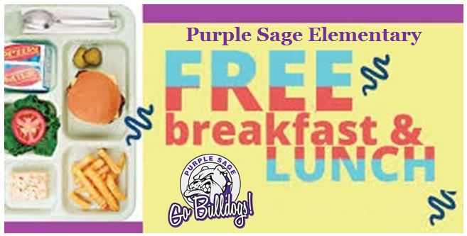 Healthy Free Breakfast and Lunches Provided Daily